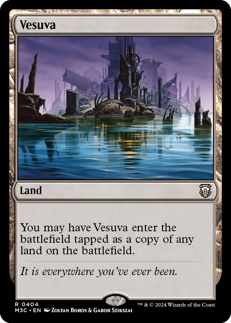 Image for Vesuva (Ripple Foil) (404) (M3C) - Magic: The Gathering