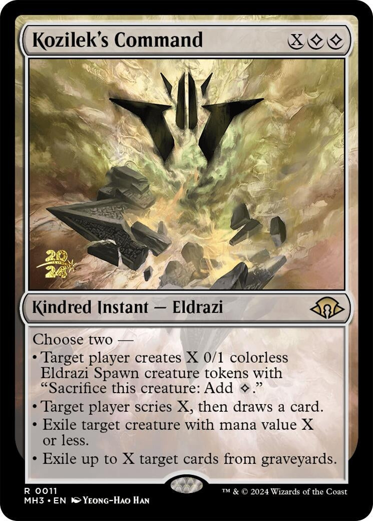 Image for Kozilek's Command (11) (PRE) - Magic: The Gathering