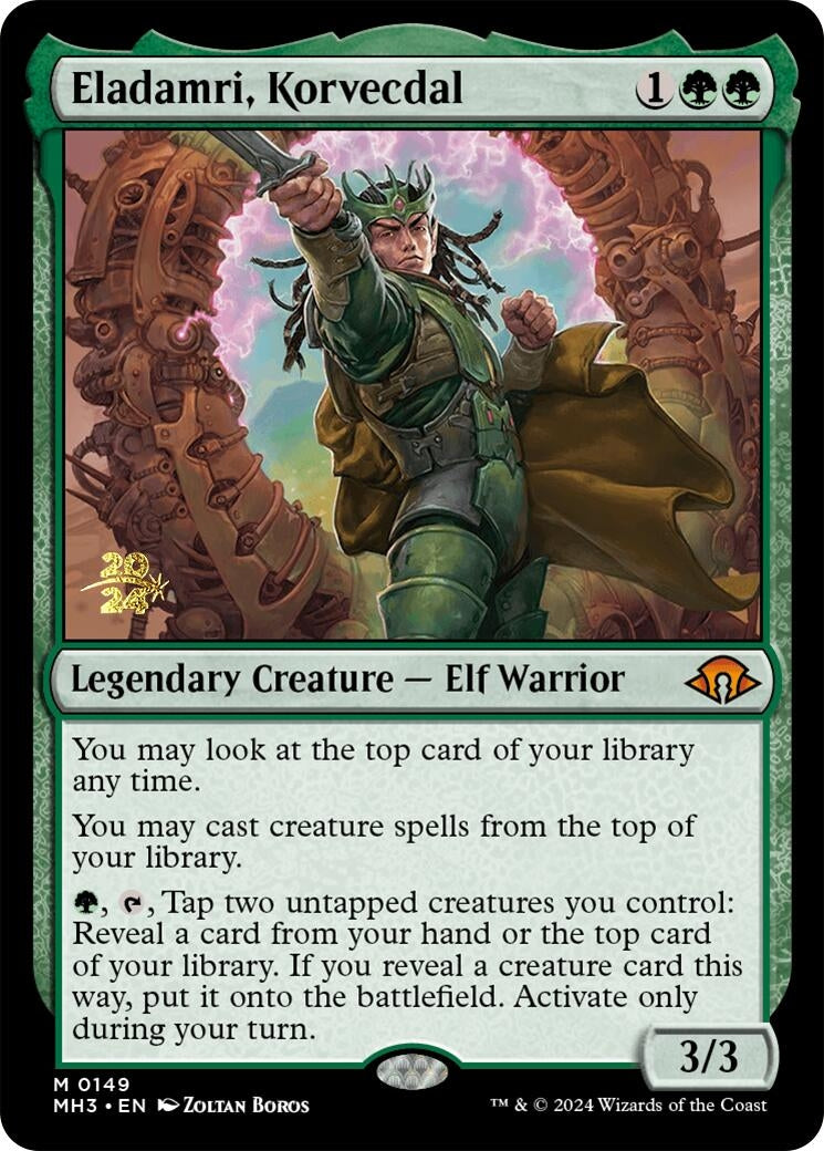 Image for Eladamri, Korvecdal (149) (PRE) - Magic: The Gathering