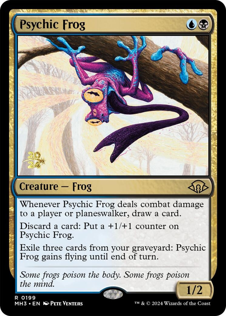 Image for Psychic Frog (199) (PRE) - Magic: The Gathering