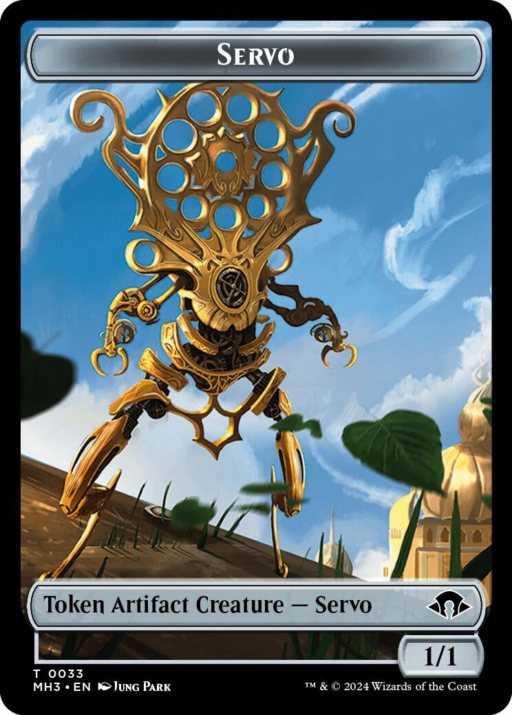 Image for Servo // Gremlin Double-Sided Token (33 // 23) (MH3) - Magic: The Gathering