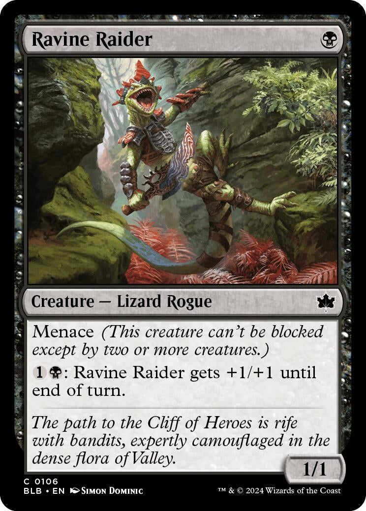Ravine Raider (106) (BLB) Japanese