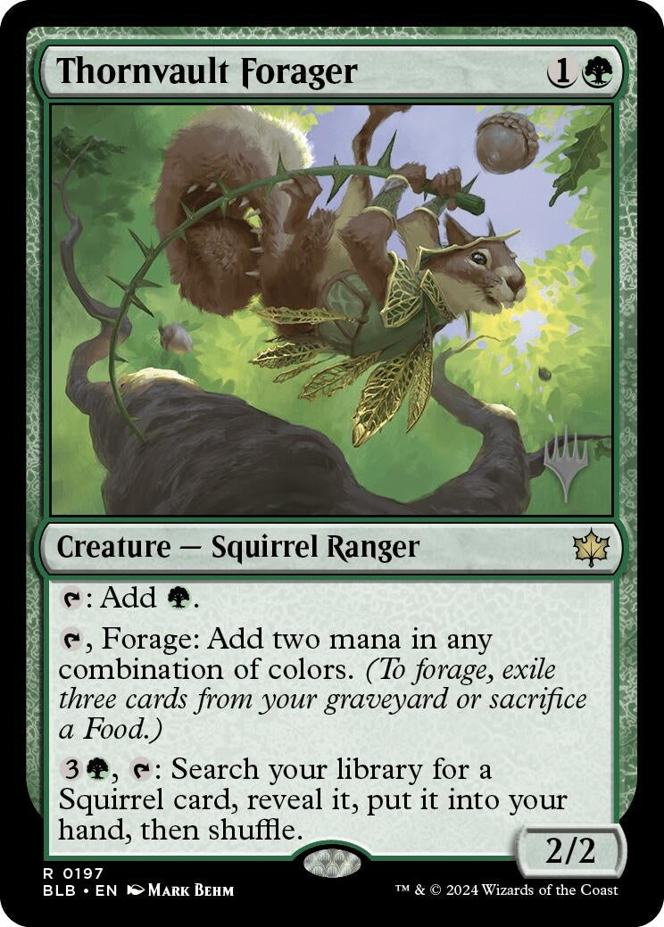 Image for Thornvault Forager (197) (PPBLB) - Magic: The Gathering