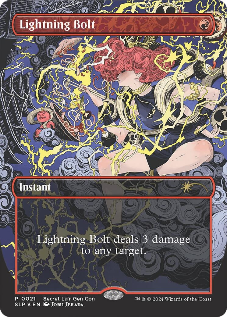 Image for Lightning Bolt (21) (SLP) - Magic: The Gathering