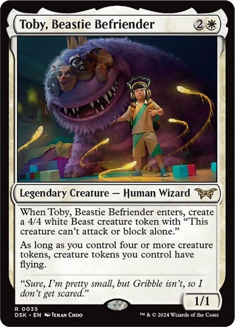 Image for Toby, Beastie Befriender (35) (DSK) - Magic: The Gathering