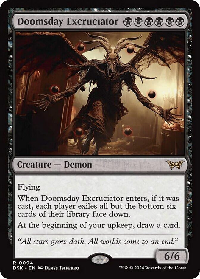 Image for Doomsday Excruciator (94) (DSK) - Magic: The Gathering