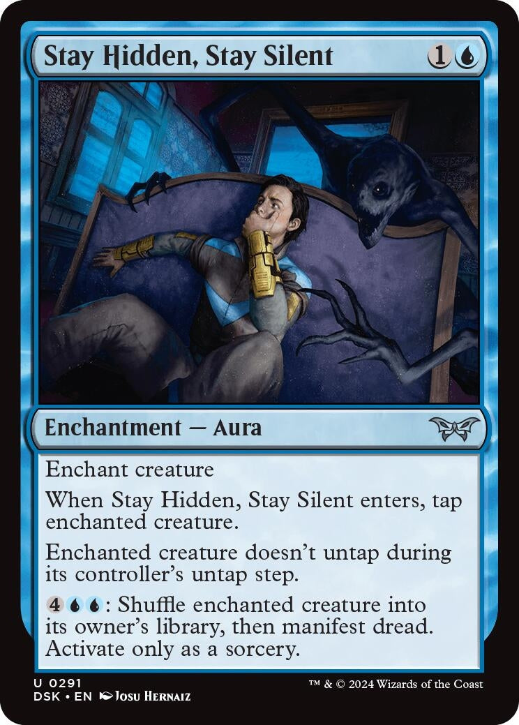 Image for Stay Hidden, Stay Silent (0291) (291) (DSK) - Magic: The Gathering