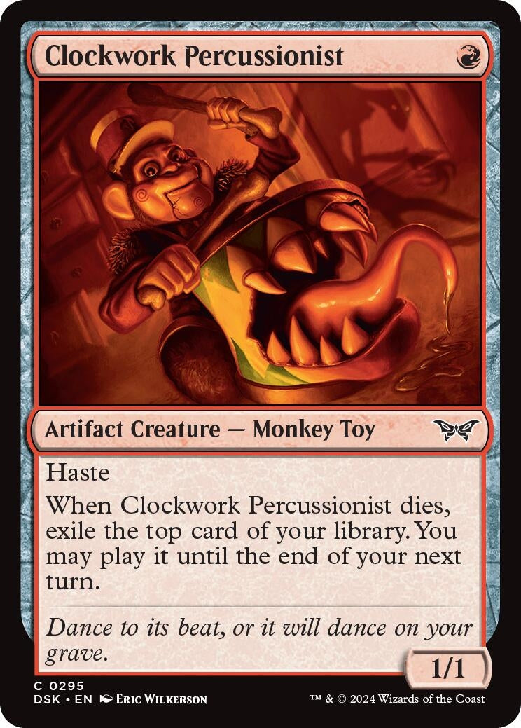 Clockwork Percussionist (0295) (295) (DSK) Japanese