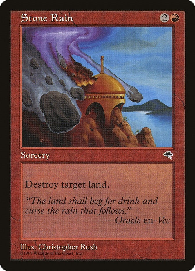 Stone Rain (206) (TMP) Japanese
