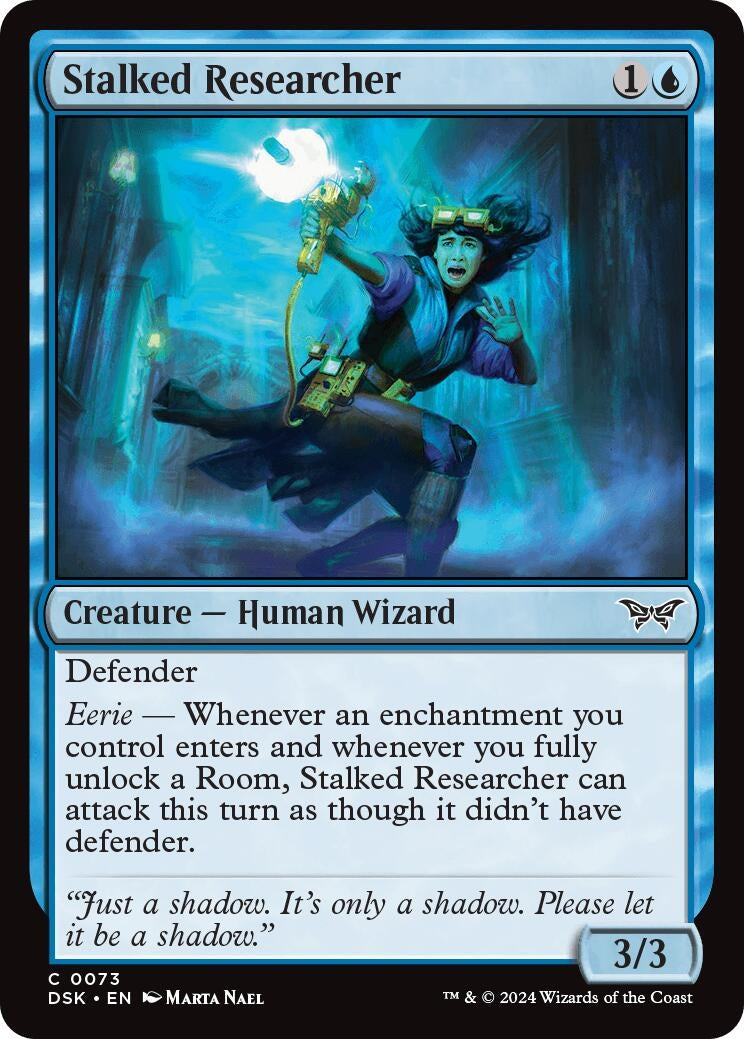 Image for Stalked Researcher (73) (DSK) - Magic: The Gathering