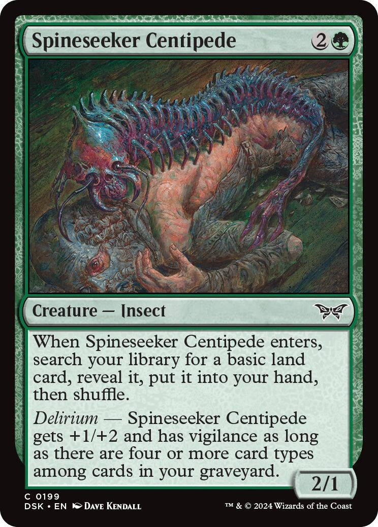 Spineseeker Centipede (199) (DSK) Japanese