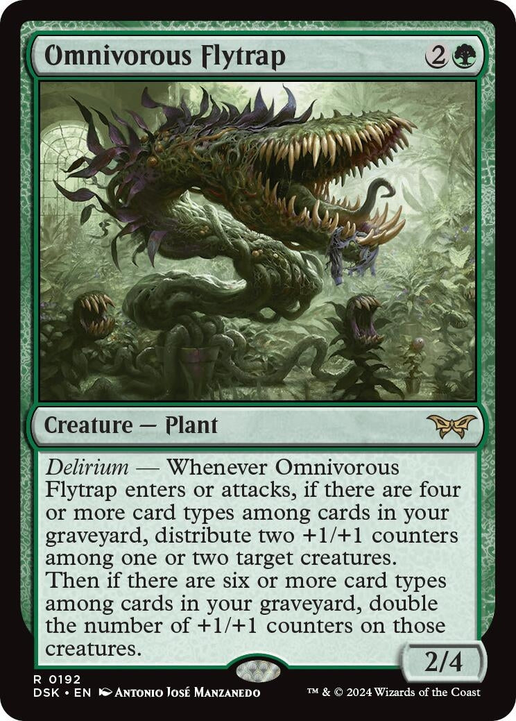 Image for Omnivorous Flytrap (192) (DSK) - Magic: The Gathering