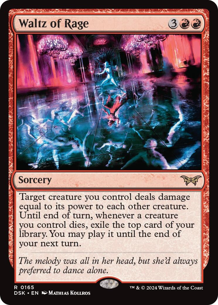 Image for Waltz of Rage (165) (DSK) - Magic: The Gathering