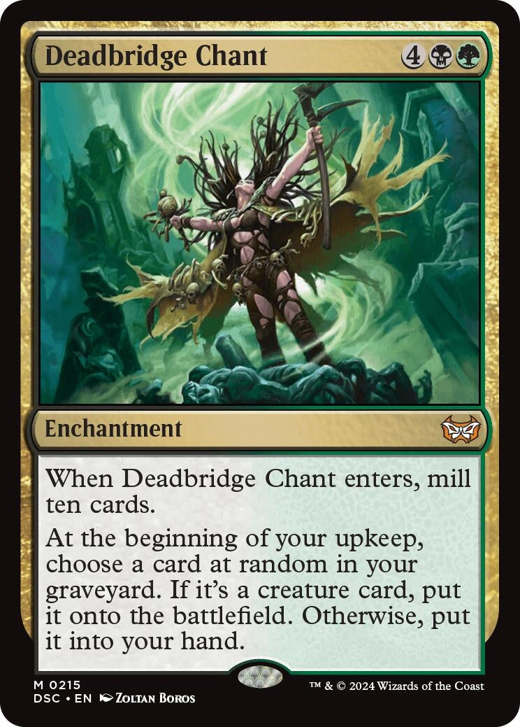 Image for Deadbridge Chant (215) (DSC) - Magic: The Gathering
