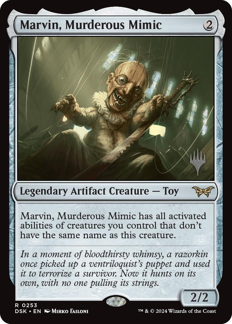 Image for Marvin, Murderous Mimic (253) (PPDSK) - Magic: The Gathering
