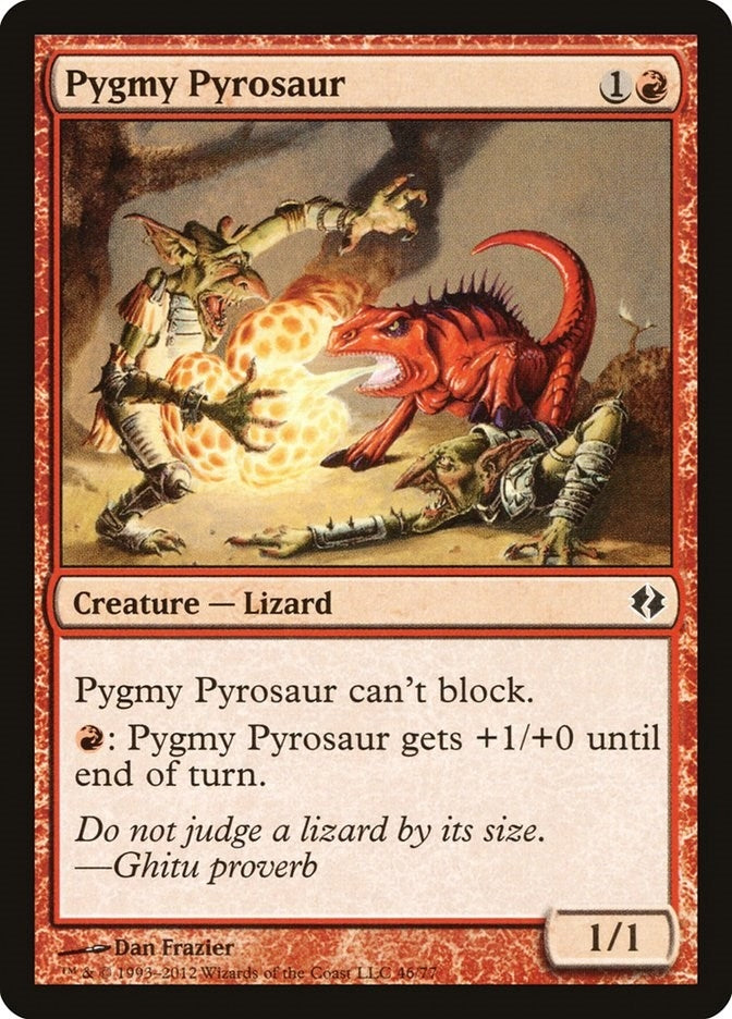 Pygmy Pyrosaur (46) (DDI) Japanese