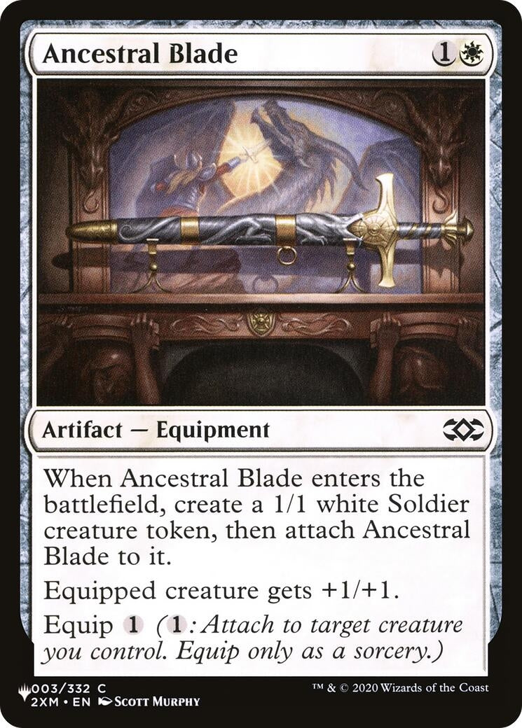Ancestral Blade (003/332) (LIST)