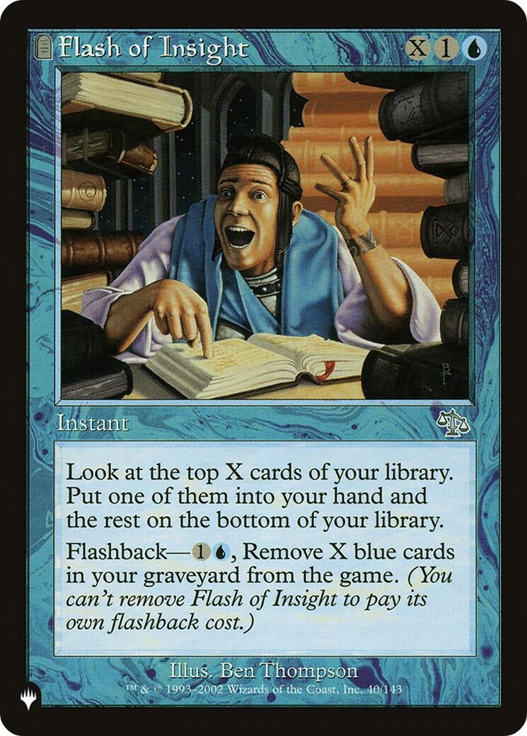 Flash of Insight (40/143) (LIST)