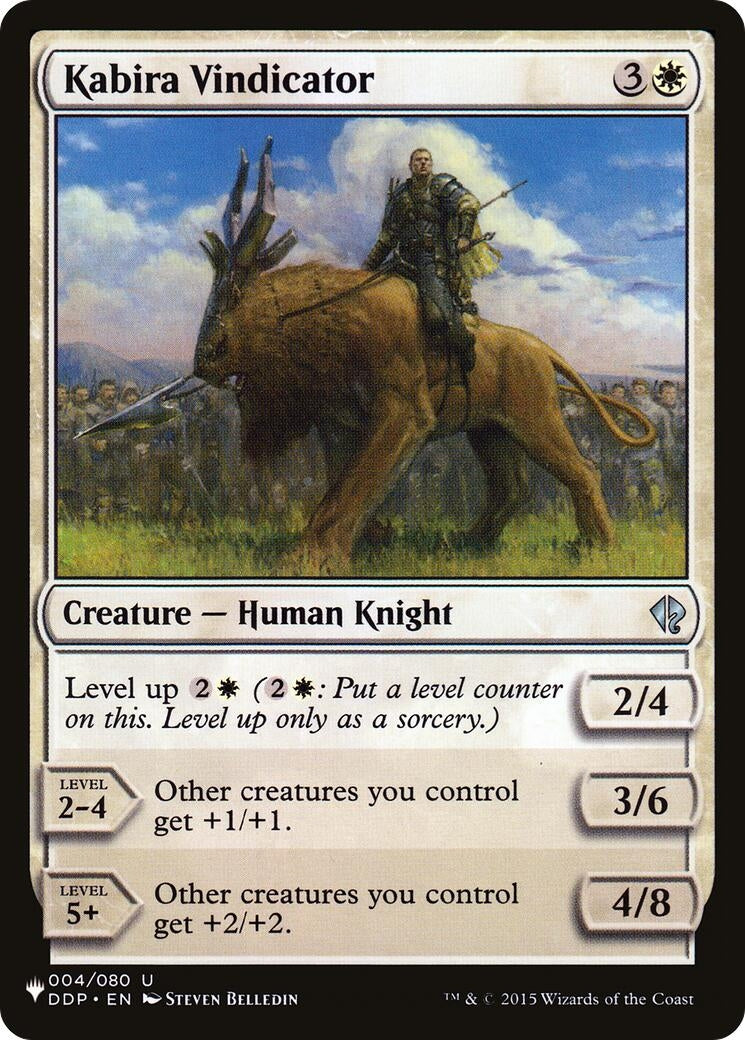 Kabira Vindicator (004/080) (LIST)