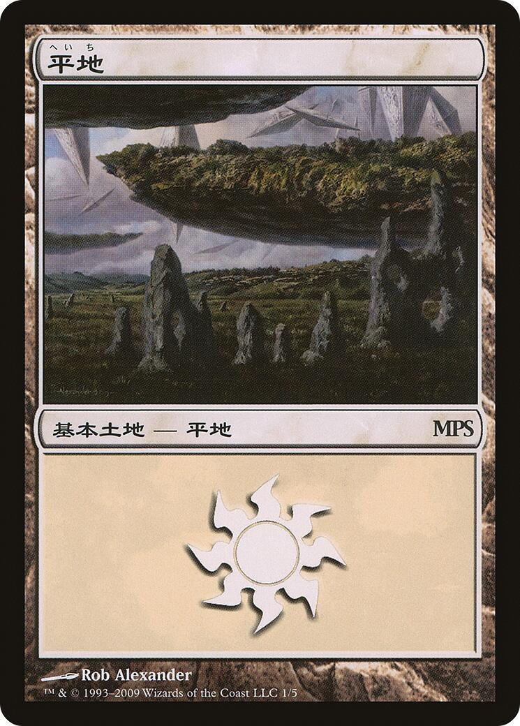 Image for Plains (2009) (1) (PREM) - Magic: The Gathering
