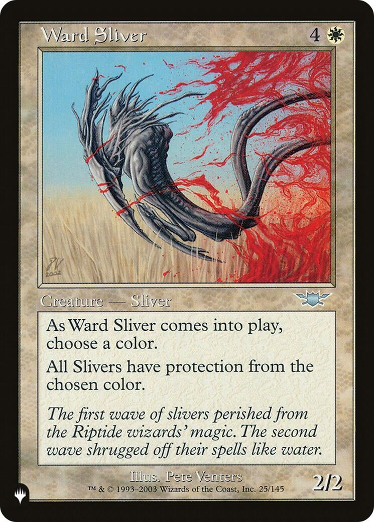 Ward Sliver (25/145) (LIST)