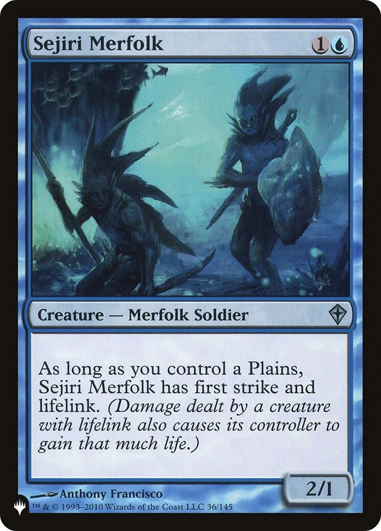 Sejiri Merfolk (36/145) (LIST)