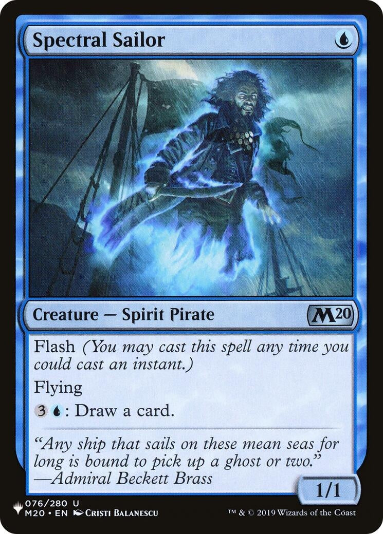 Spectral Sailor (076/280) (LIST)