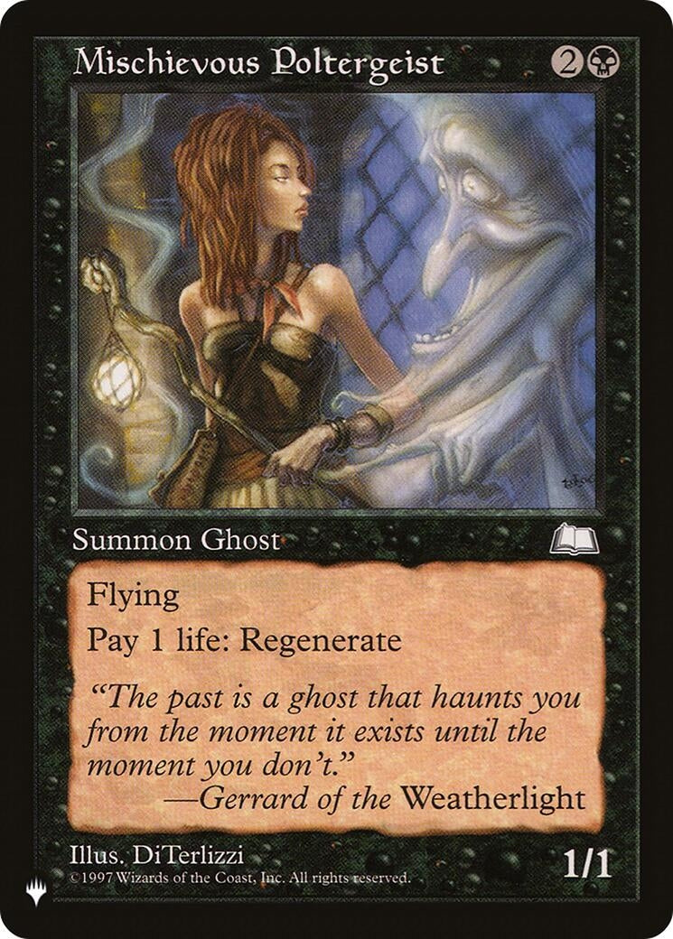 Mischievous Poltergeist (LIST)