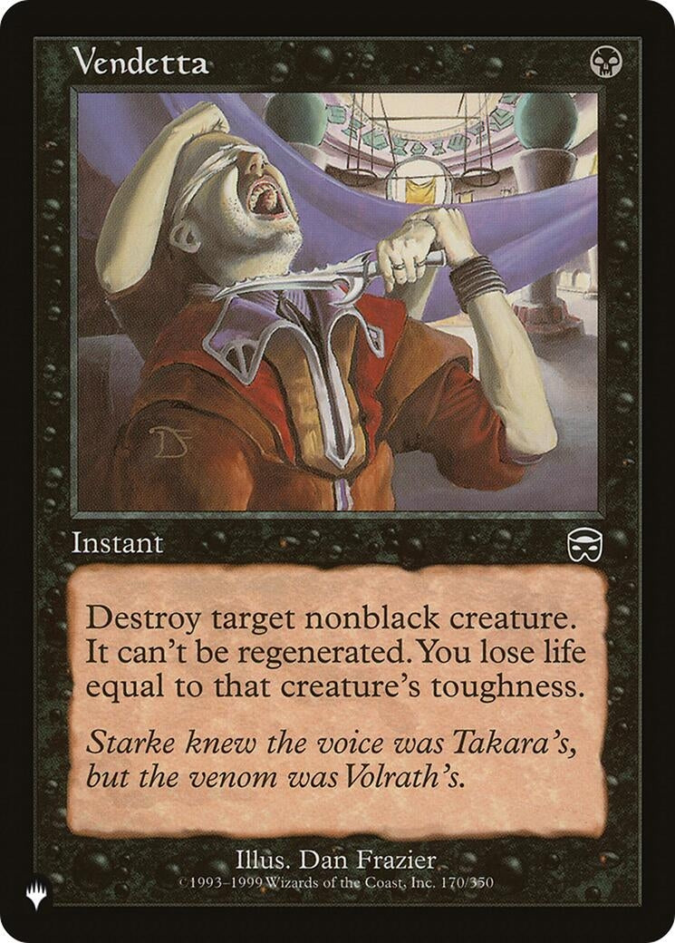 Vendetta (170/350) (LIST)