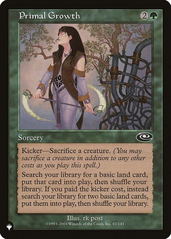 Primal Growth (87/143) (LIST)