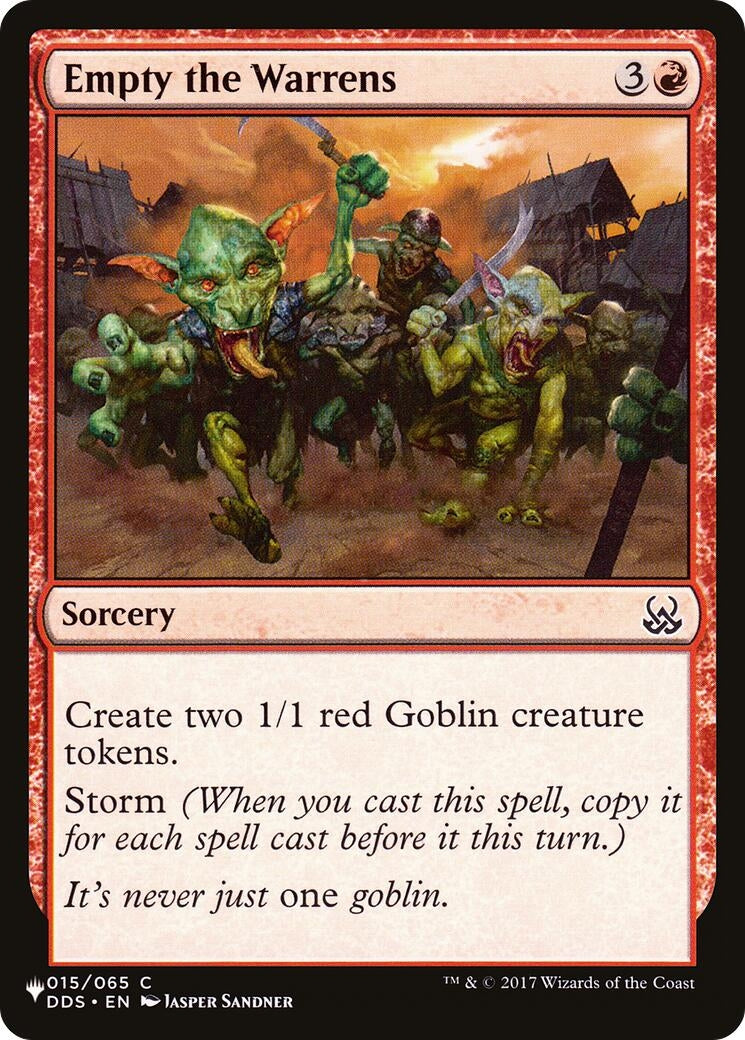 Empty the Warrens (015/065) (LIST)