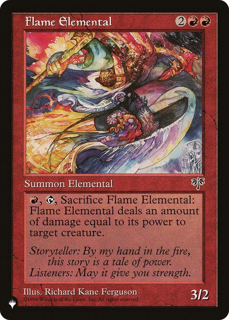 Flame Elemental (LIST)