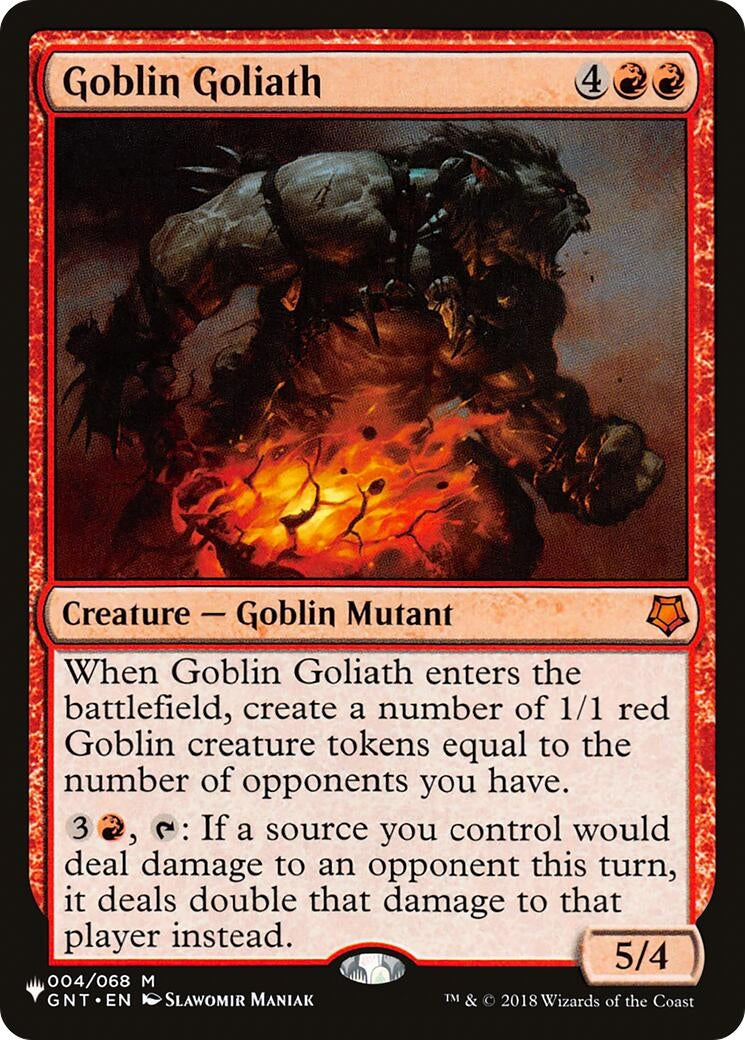 Goblin Goliath (004/068) (LIST)
