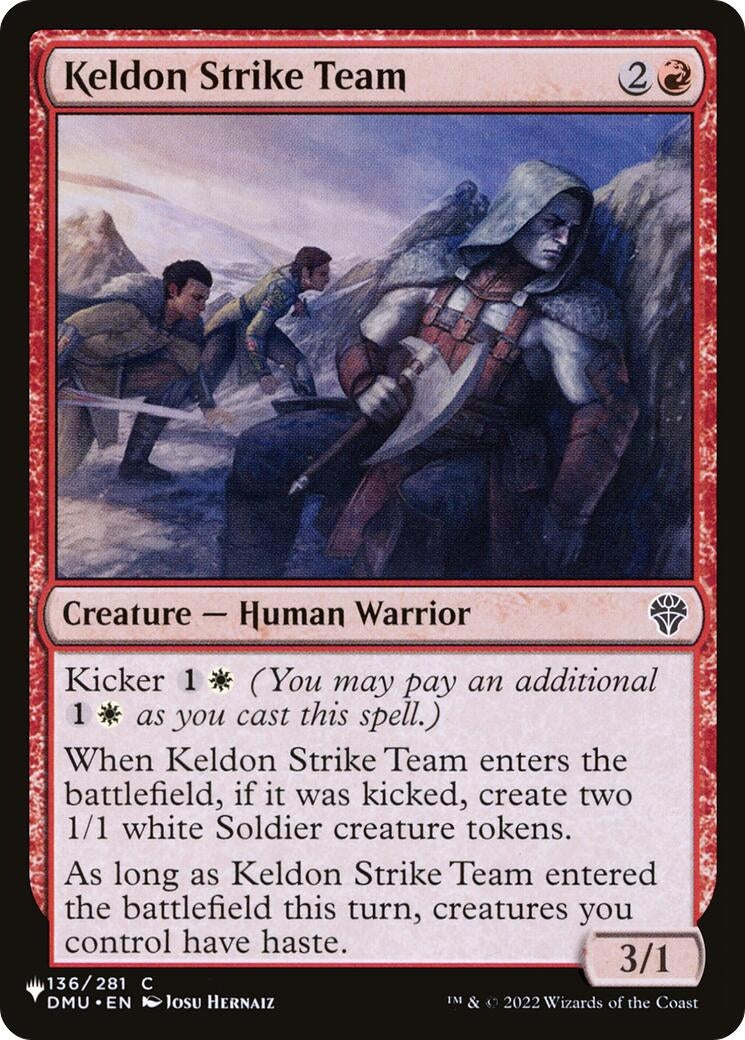 Keldon Strike Team (136/281) (LIST)