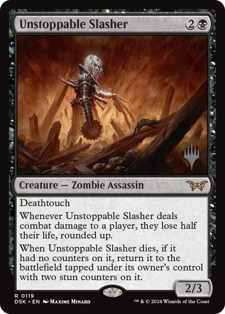 Image for Unstoppable Slasher (0119) (119) (PPDSK) - Magic: The Gathering