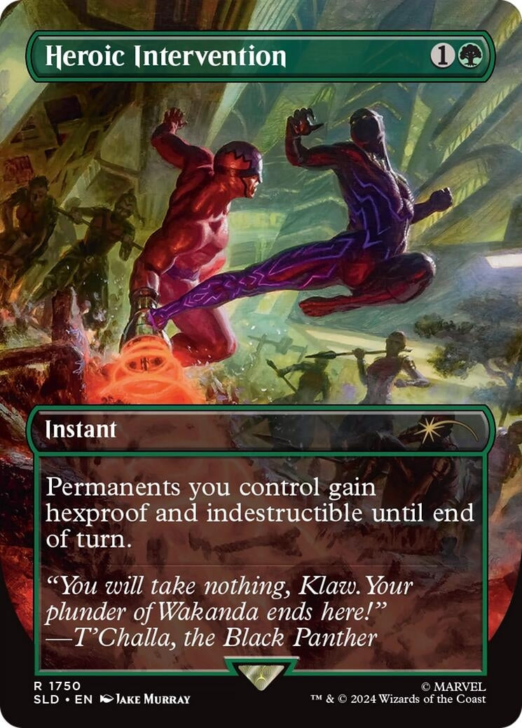 Image for Heroic Intervention (1750) (SLD) - Magic: The Gathering