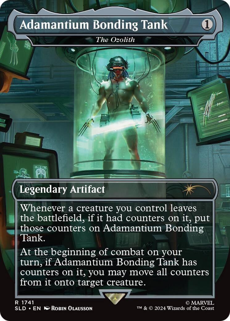 Image for Adamantium Bonding Tank - The Ozolith (Rainbow Foil) (1741) (SLD) - Magic: The Gathering