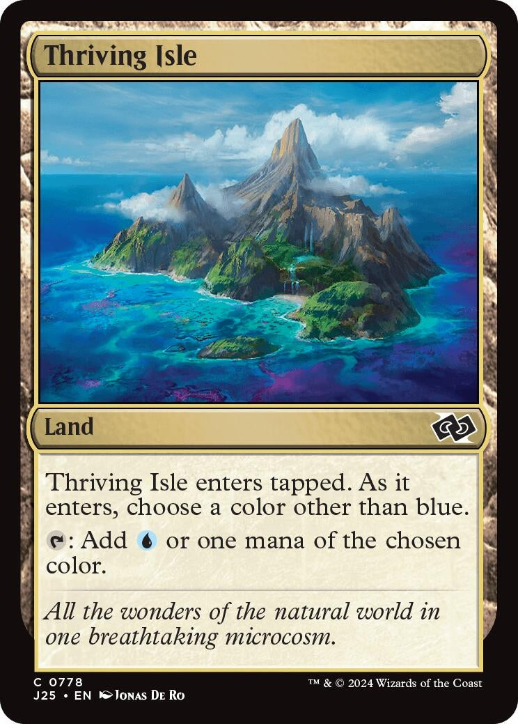 Image for Thriving Isle (778) (J25) - Magic: The Gathering