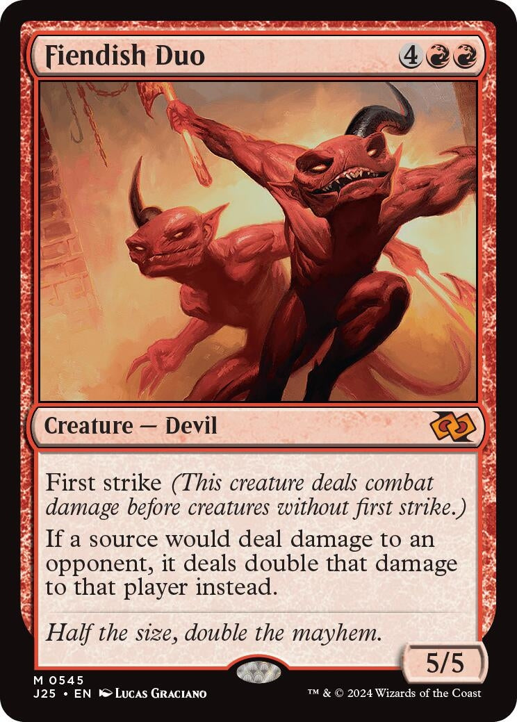 Image for Fiendish Duo (545) (J25) - Magic: The Gathering
