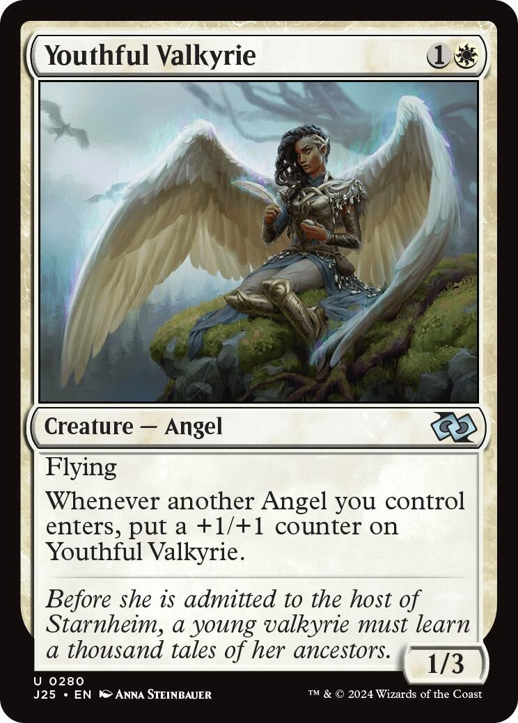 Image for Youthful Valkyrie (280) (J25) - Magic: The Gathering