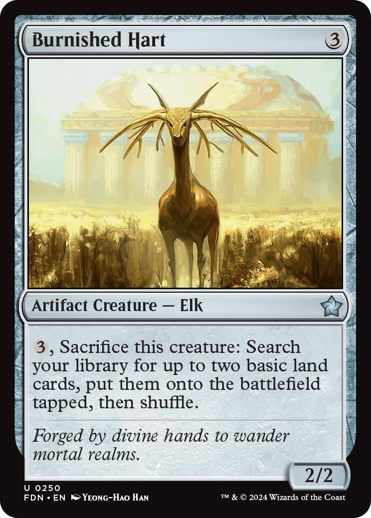 Image for Burnished Hart (250) (FDN) - Magic: The Gathering