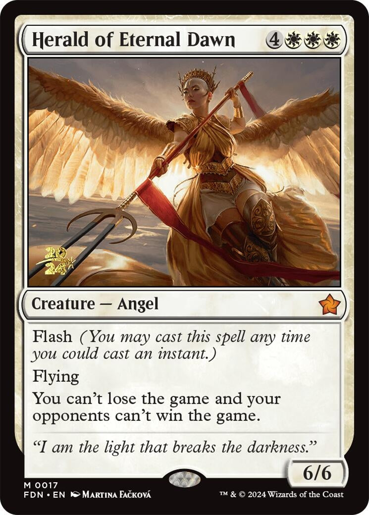 Image for Herald of Eternal Dawn (17) (PRE) - Magic: The Gathering