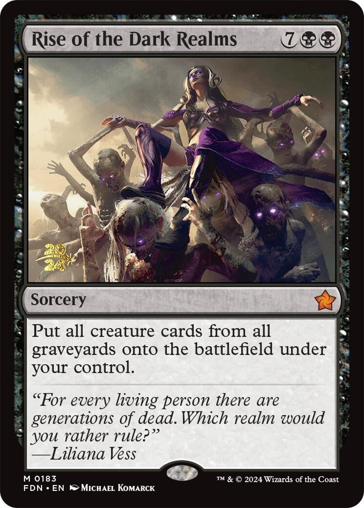 Image for Rise of the Dark Realms (183) (PRE) - Magic: The Gathering