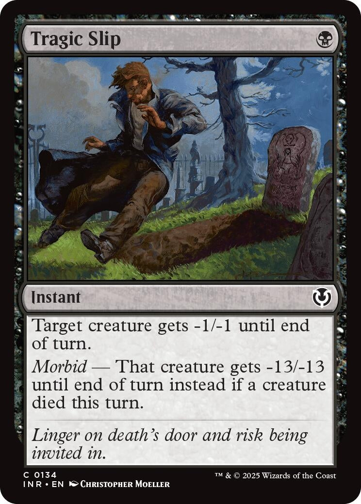 Image for Tragic Slip (134) (INR) - Magic: The Gathering