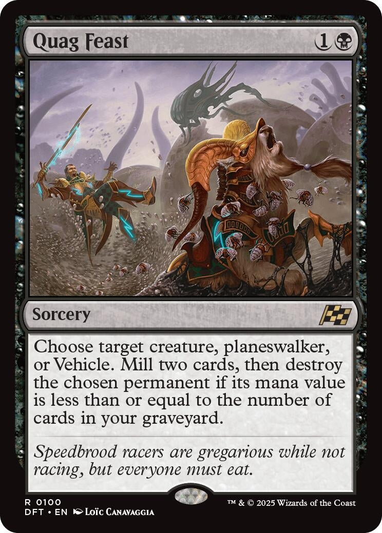Image for Quag Feast (100) (DFT) - Magic: The Gathering
