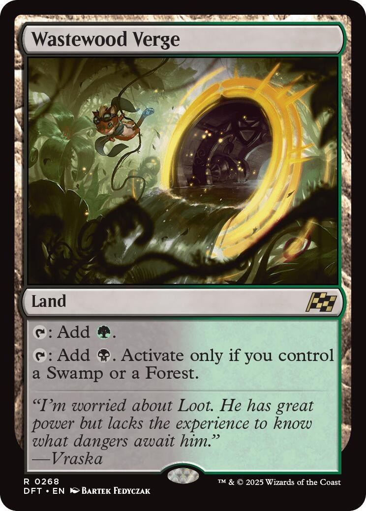 Image for Wastewood Verge (268) (DFT) - Magic: The Gathering