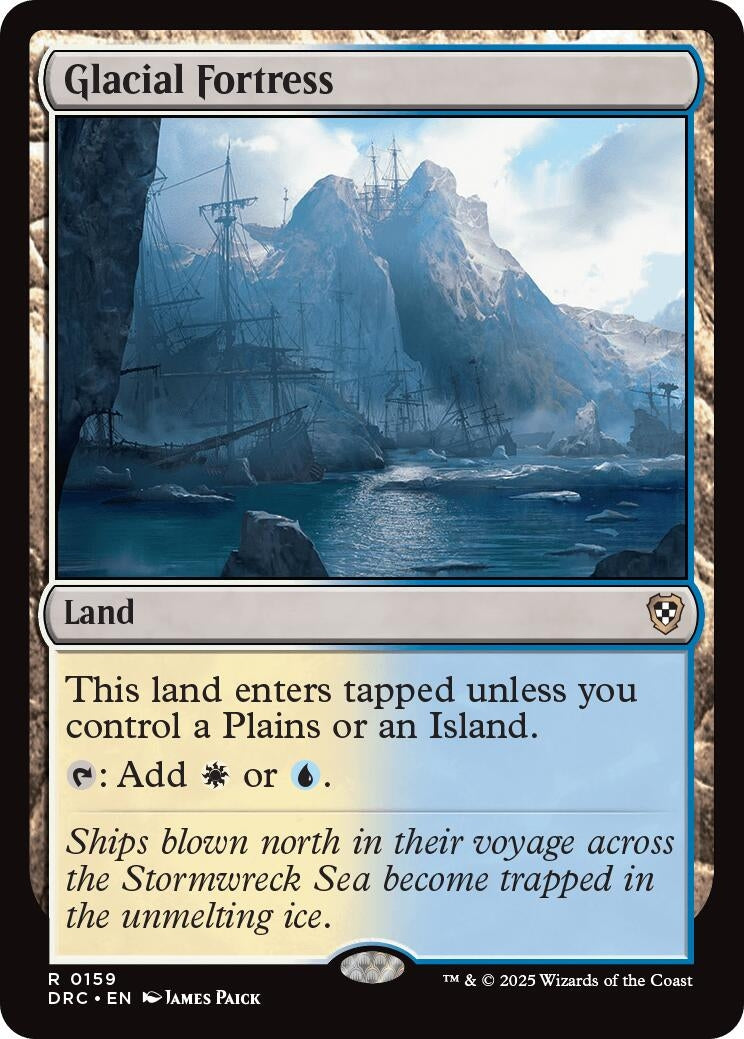 Image for Glacial Fortress (159) (DRC) - Magic: The Gathering