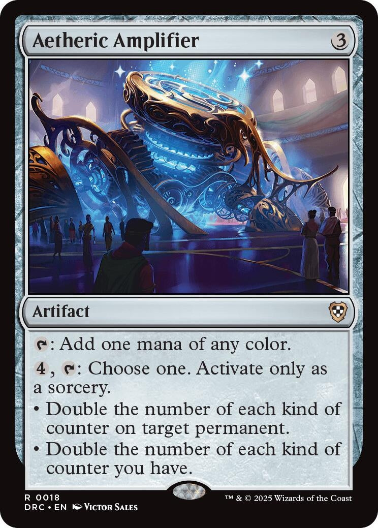 Image for Aetheric Amplifier (18) (DRC) - Magic: The Gathering