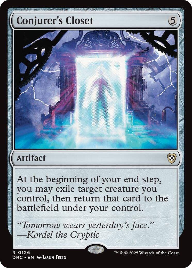 Image for Conjurer's Closet (126) (DRC) - Magic: The Gathering