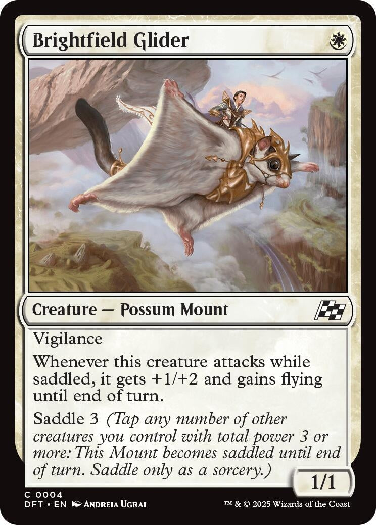 Image for Brightfield Glider (4) (DFT) - Magic: The Gathering
